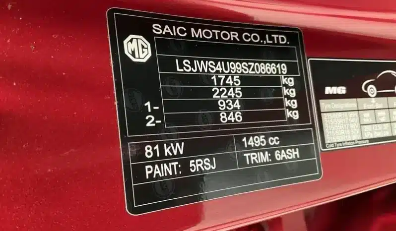 
								2025 MG ZS AZS1 MY25 Excite Burgundy Continuous Variable Wagon full									