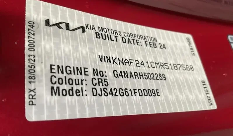 
								2024 Kia Cerato BD MY24 S Safety Pack Burgundy 6 Speed Automatic Sedan full									