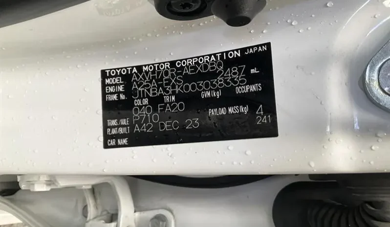 
								2024 Toyota Camry Axva70R Ascent White 8 Speed Automatic Sedan full									