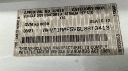 
										2020 Renault Master 110KW Pro White 6 Speed Automatic Van full									