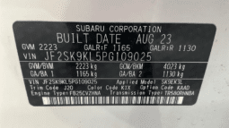 
										2023 Subaru Forester MY23 2.5I (AWD) White Continuous Variable Wagon full									