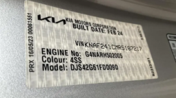 
										2024 Kia Cerato BD MY24 S Silver 6 Speed Automatic Sedan full									