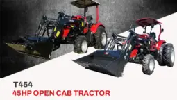 New T454 Open Cab + 3 Attachments