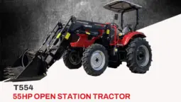 New T554 Open Cab + 3 Attachments