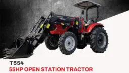 New T554 Open Cab + 7 Attachments